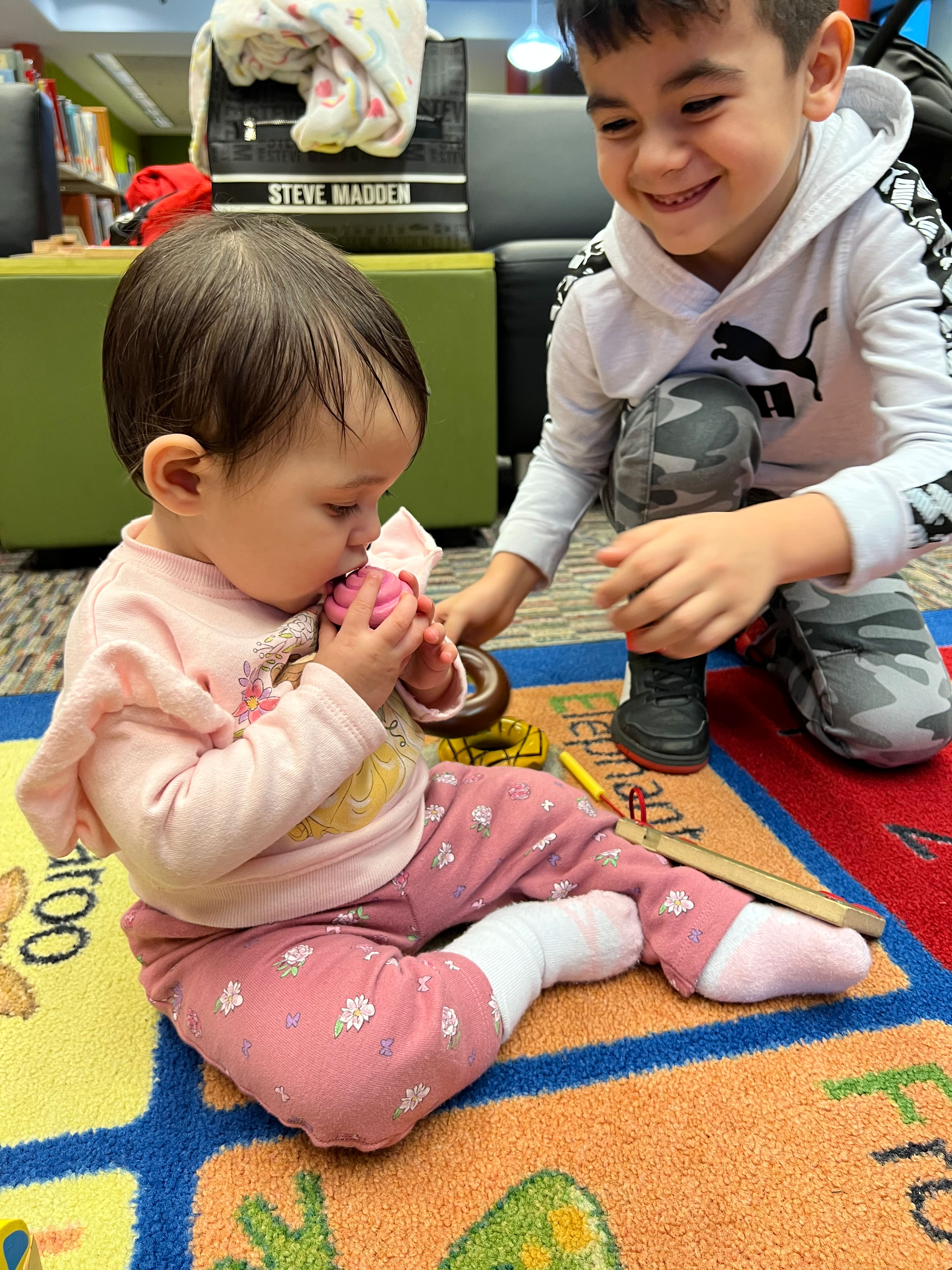 Picture of my son and one of my daughters